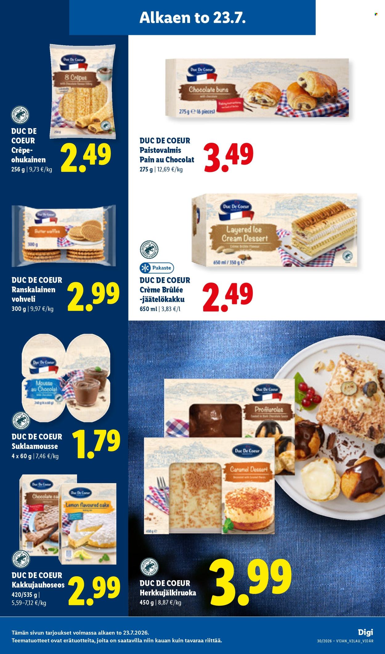 Lidl tarjouslehti  - 23.07.2026 - 29.07.2026. Sivu 11