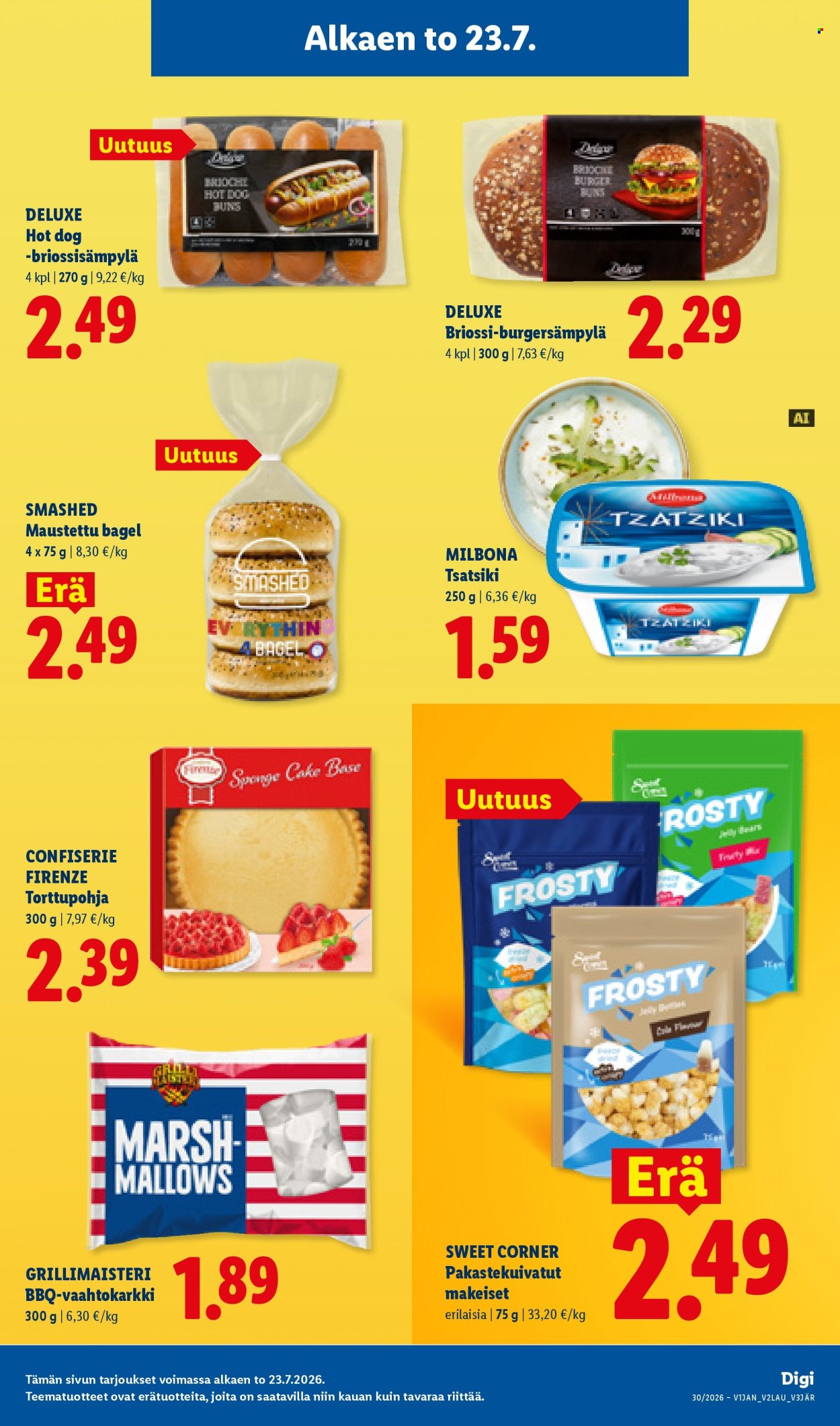 Lidl tarjouslehti  - 23.07.2026 - 29.07.2026. Sivu 13