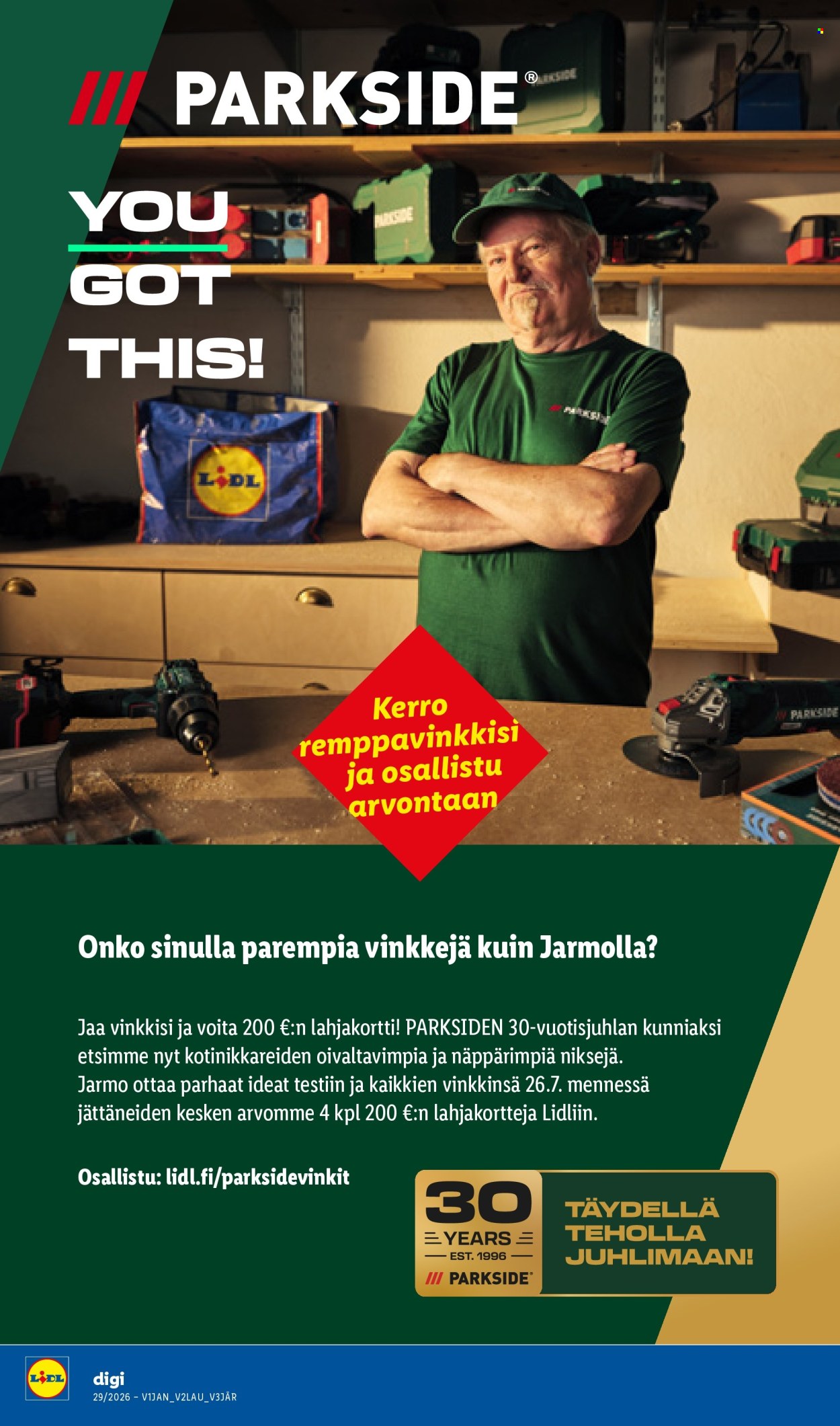 Lidl tarjouslehti  - 23.07.2026 - 29.07.2026. Sivu 17