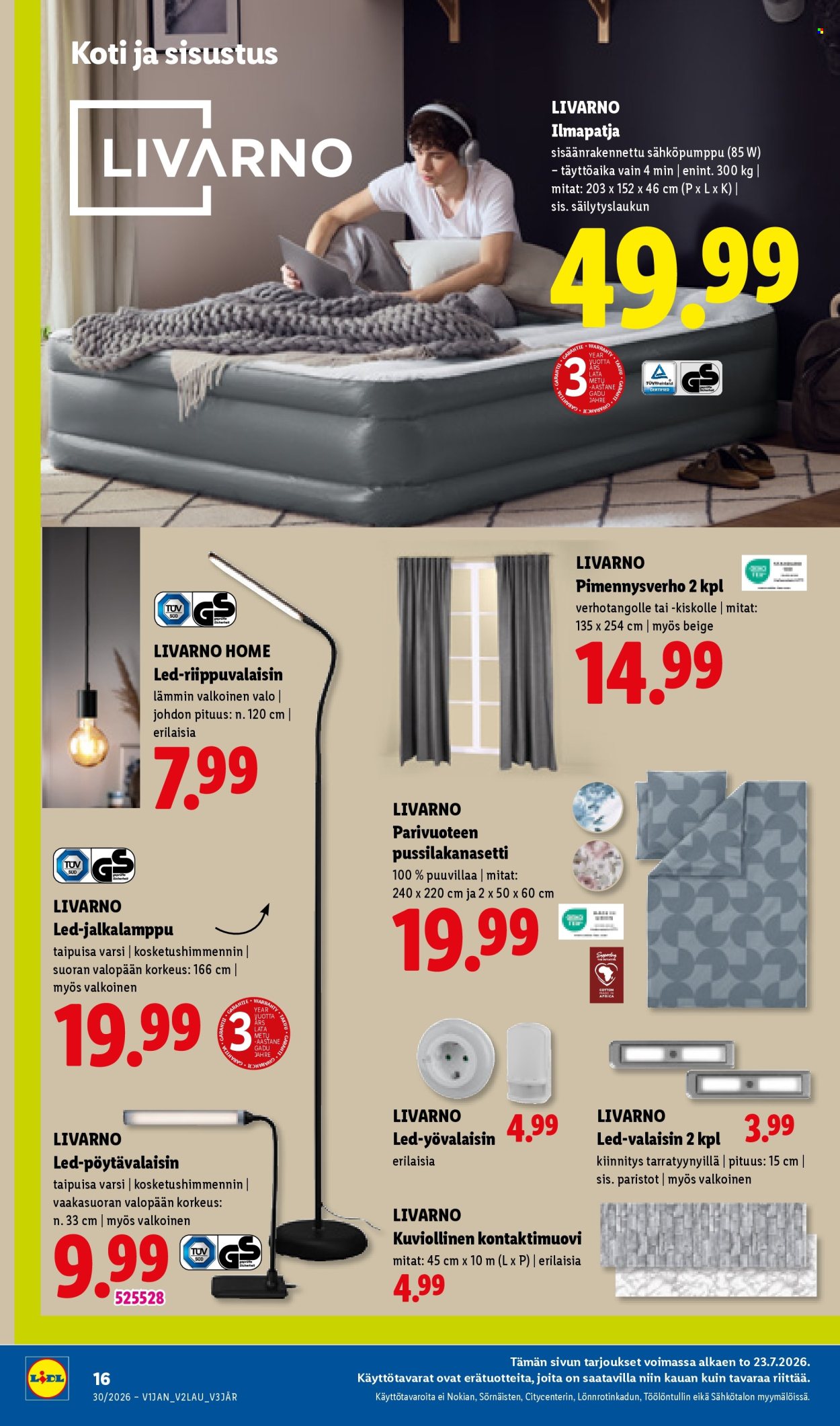 Lidl tarjouslehti  - 23.07.2026 - 29.07.2026. Sivu 24