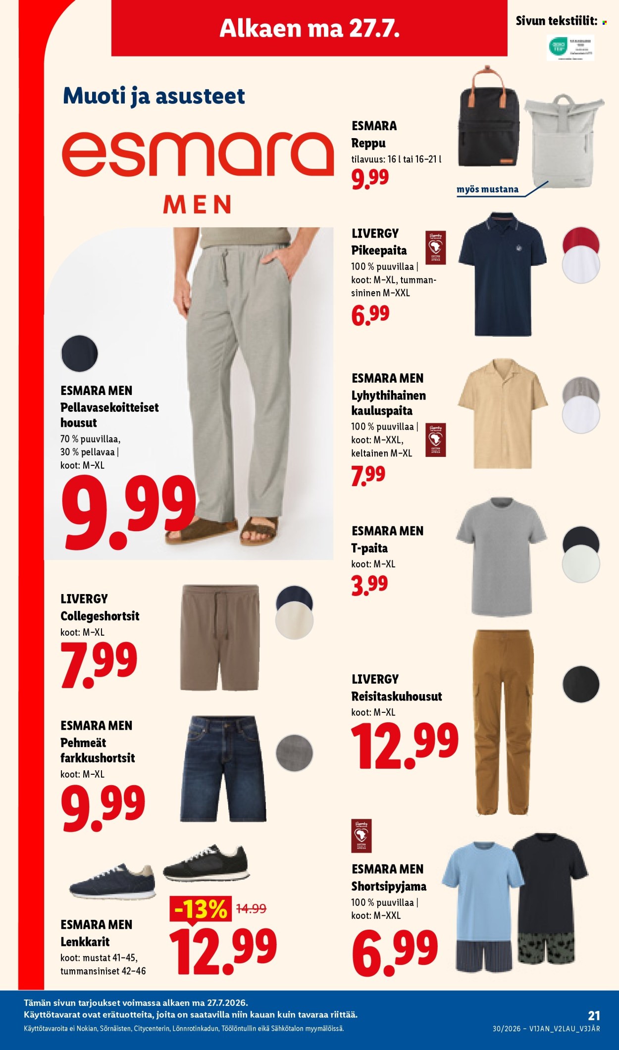 Lidl tarjouslehti  - 23.07.2026 - 29.07.2026. Sivu 31
