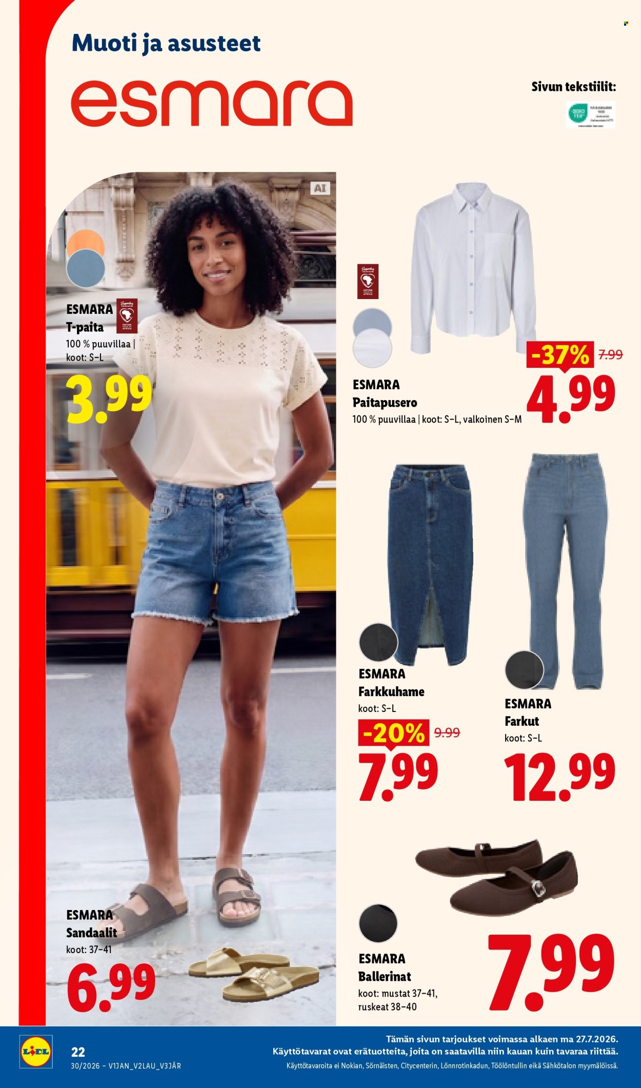 Lidl tarjouslehti  - 23.07.2026 - 29.07.2026. Sivu 32