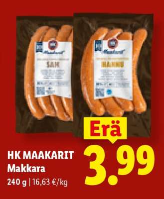 HK MAAKARIT Makkara