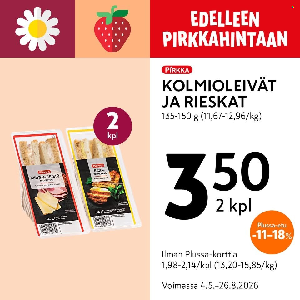 K-market tarjouslehti  - 04.05.2026 - 26.08.2026. Sivu 14