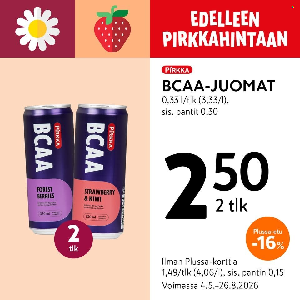 K-market tarjouslehti  - 04.05.2026 - 26.08.2026. Sivu 16
