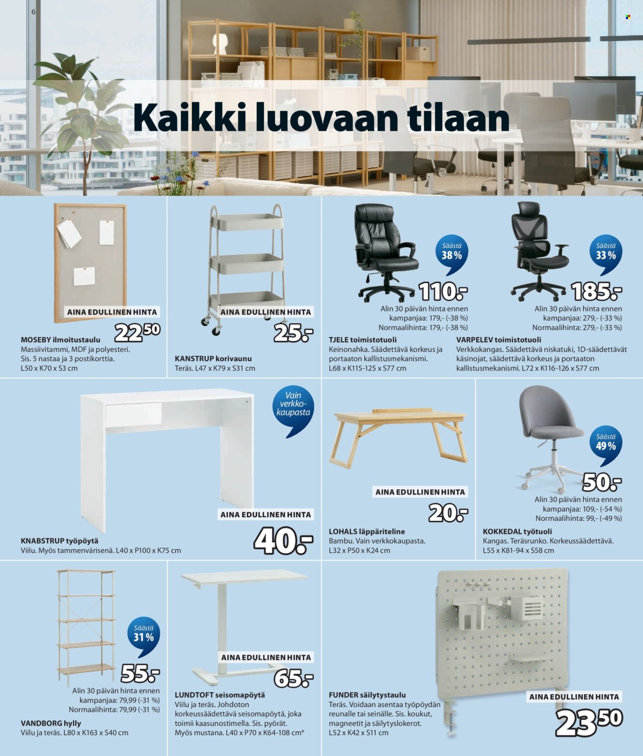 JYSK tarjouslehti  - 23.07.2026 - 02.09.2026. Sivu 6