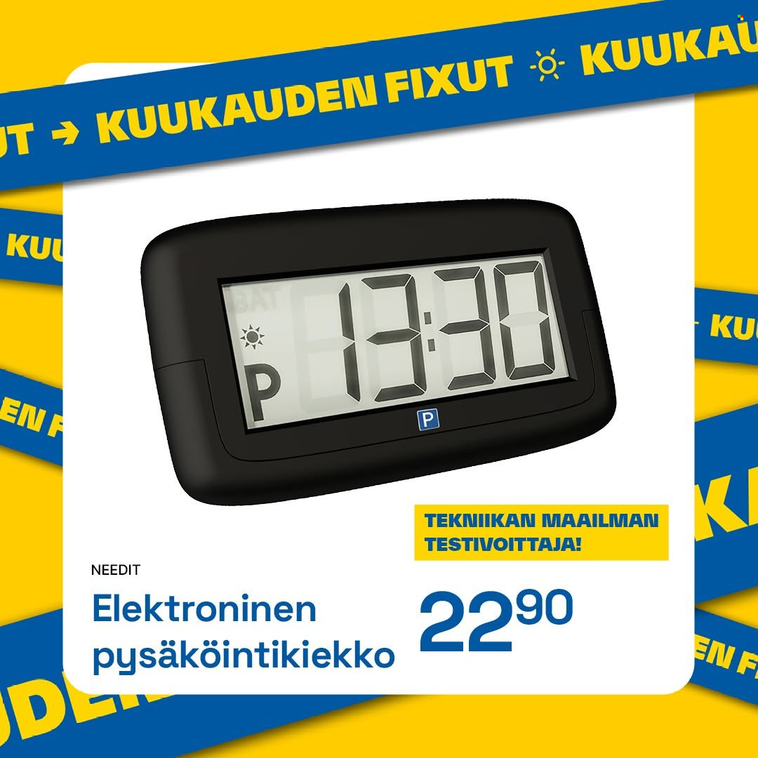 Fixus tarjouslehti  - 01.08.2026 - 31.08.2026. Sivu 3