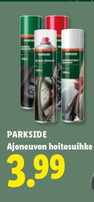 PARKSIDE Ajoneuvon hoitosuihke