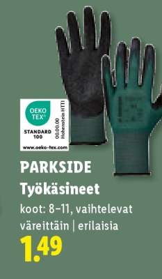 PARKSIDE Työkäsineet