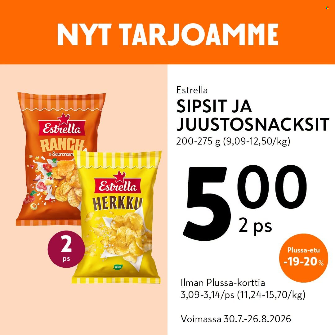 K-market tarjouslehti  - 30.07.2026 - 26.08.2026. Sivu 6