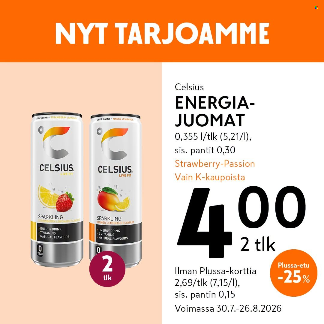 K-market tarjouslehti  - 30.07.2026 - 26.08.2026. Sivu 7
