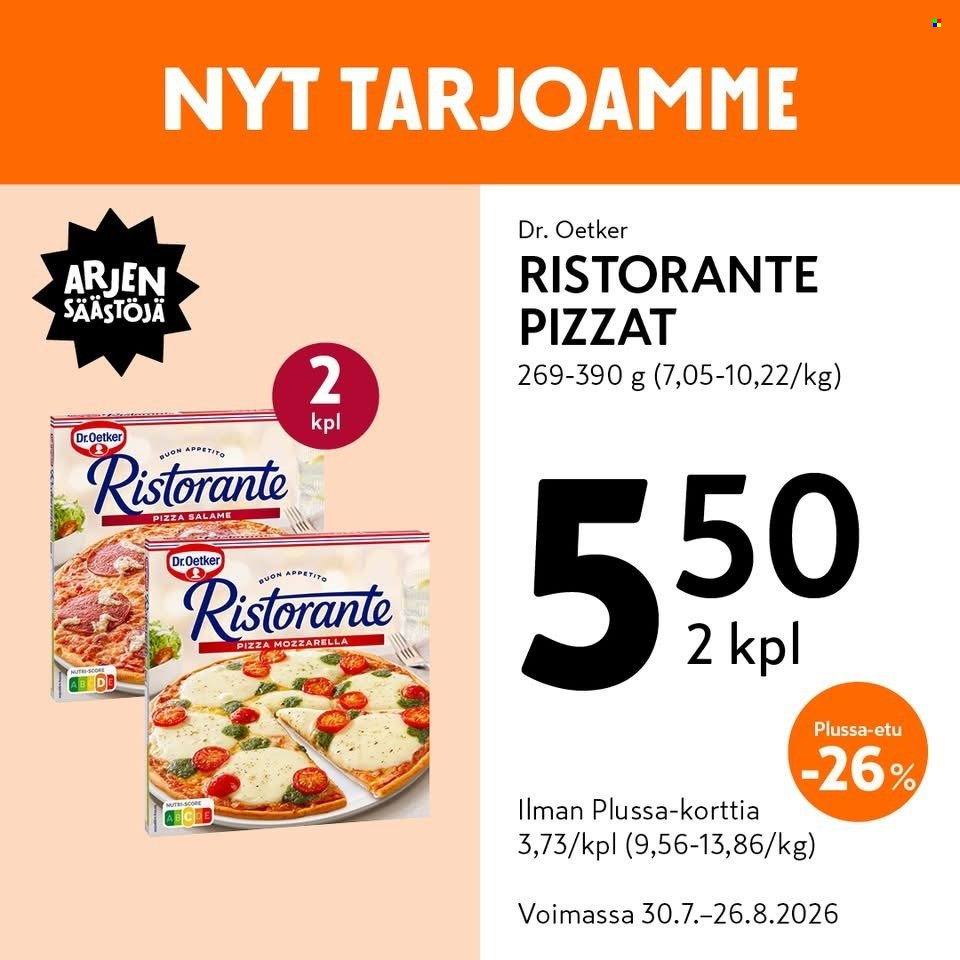 K-market tarjouslehti  - 30.07.2026 - 26.08.2026. Sivu 9