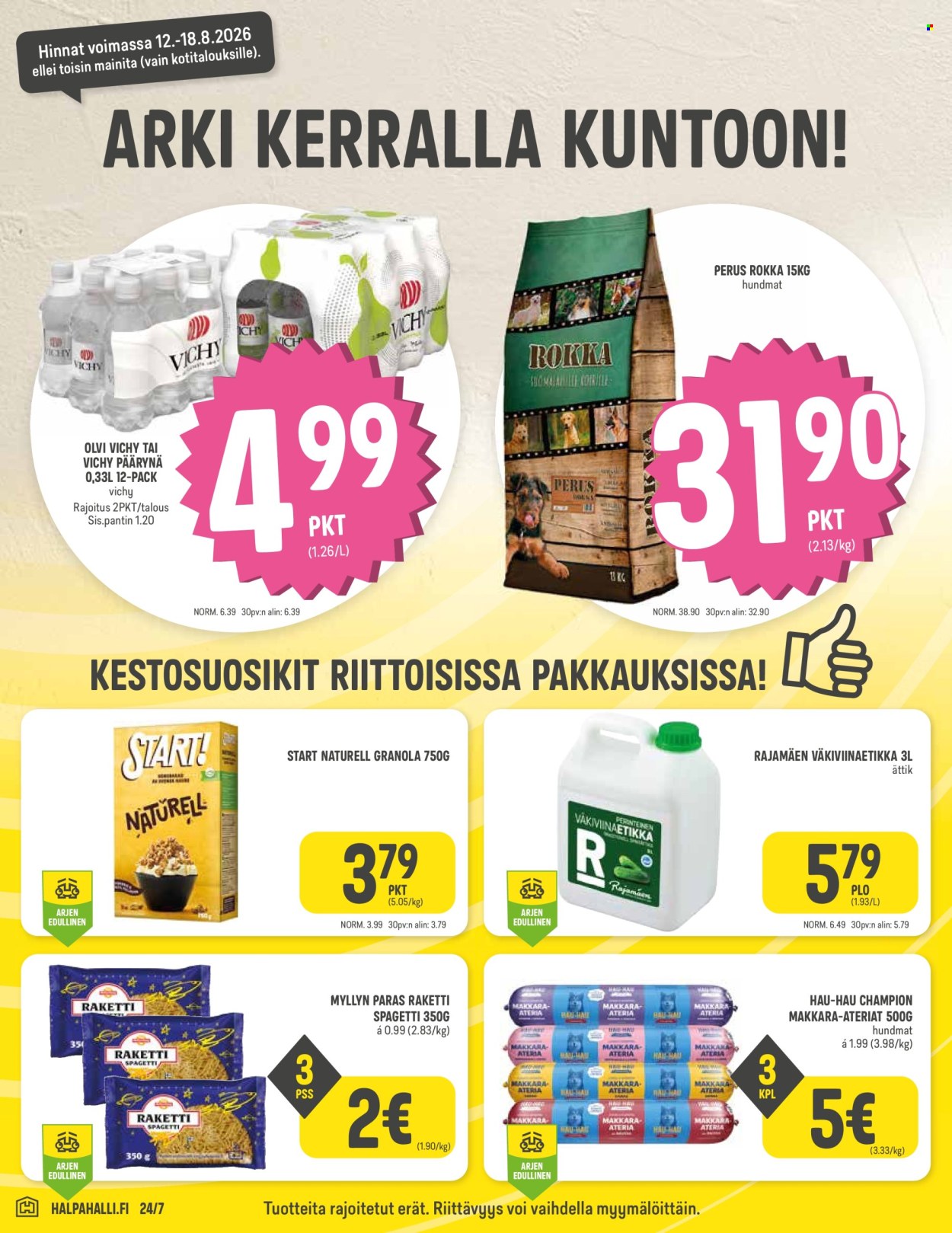 HalpaHalli tarjouslehti  - 12.08.2026 - 18.08.2026. Sivu 4