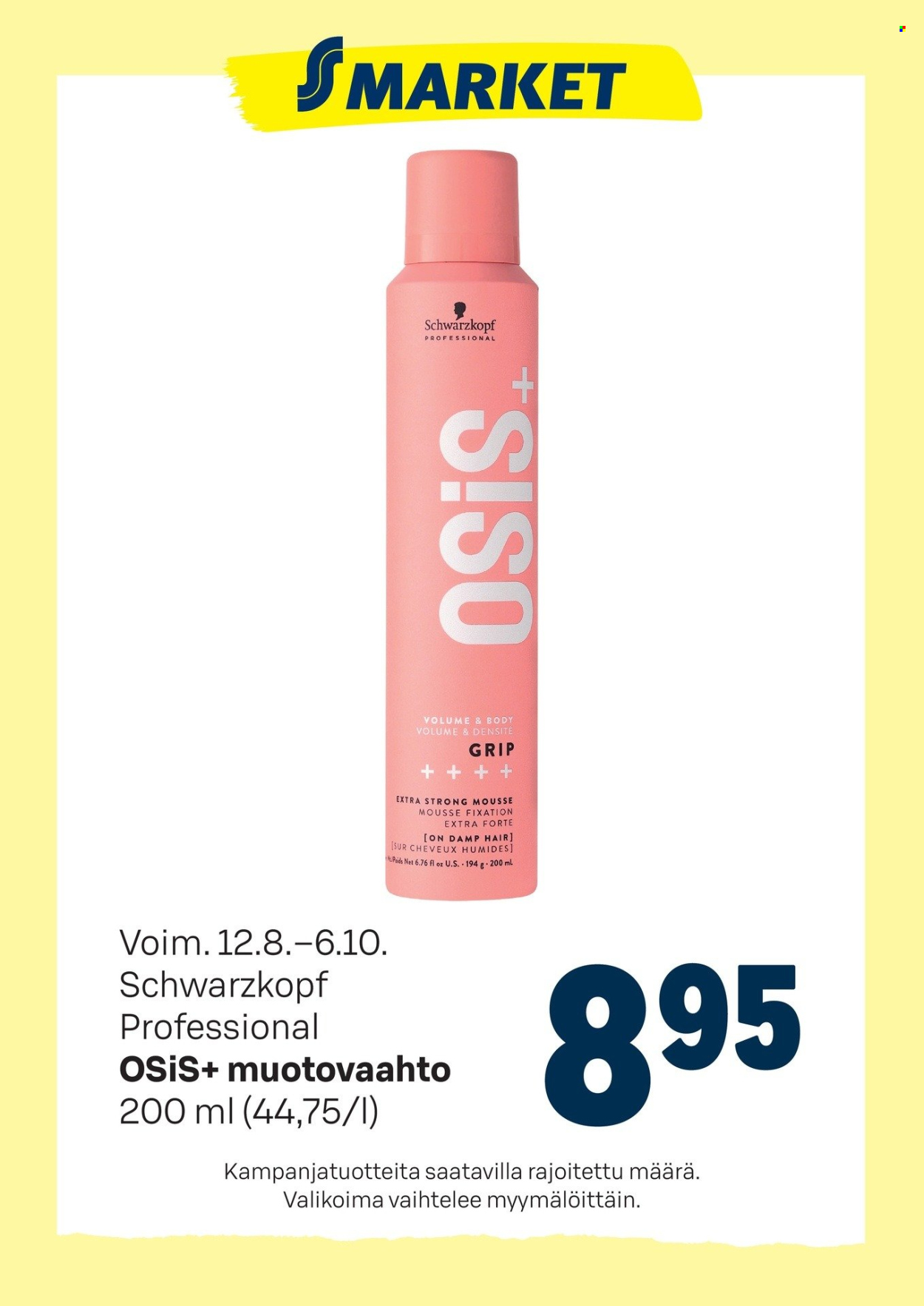 S-market tarjouslehti  - 12.08.2026 - 06.10.2026. Sivu 2
