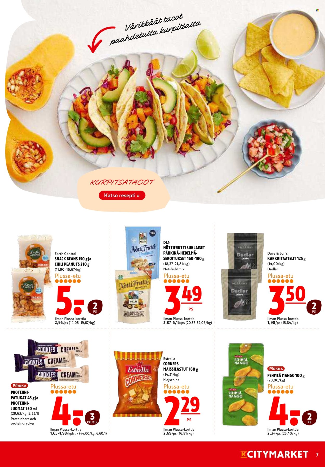 K-citymarket tarjouslehti  - 17.08.2026 - 19.08.2026. Sivu 7