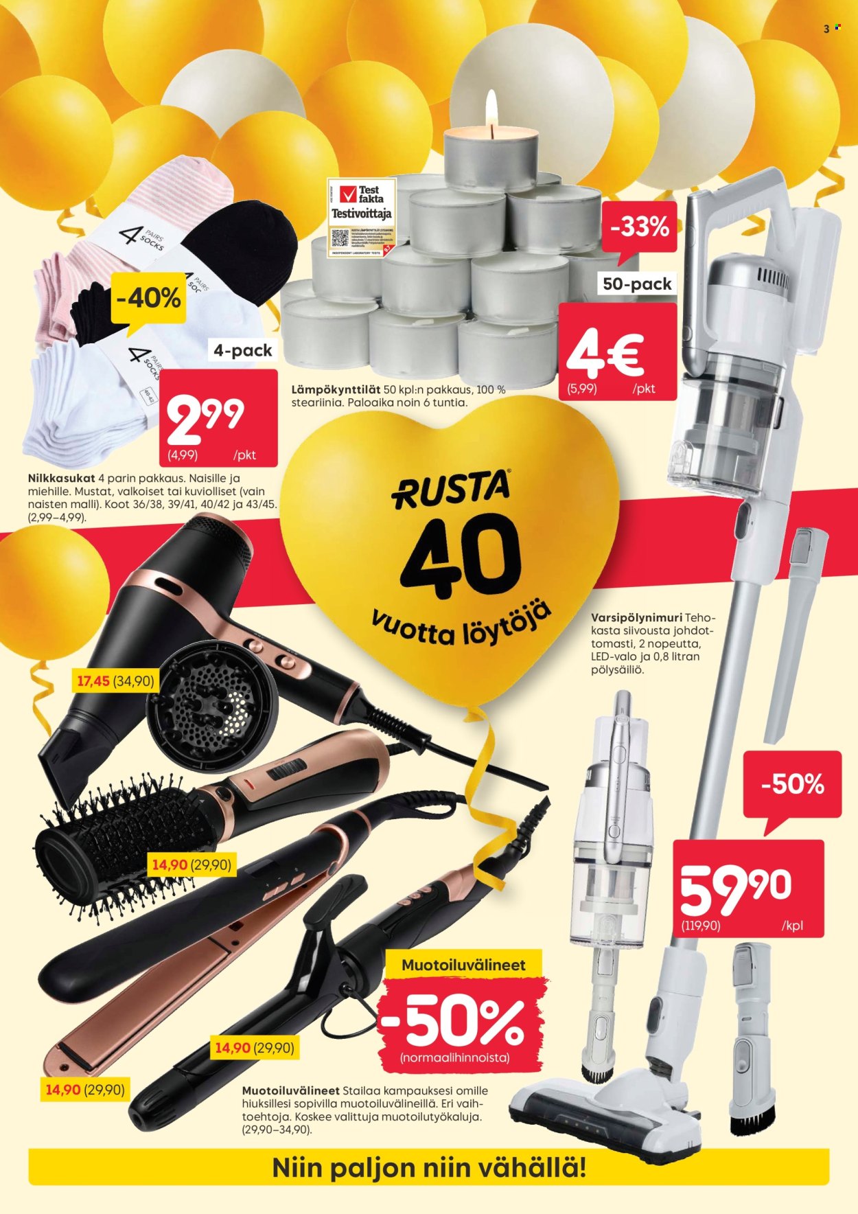 Rusta tarjouslehti  - 17.08.2026 - 23.08.2026. Sivu 3