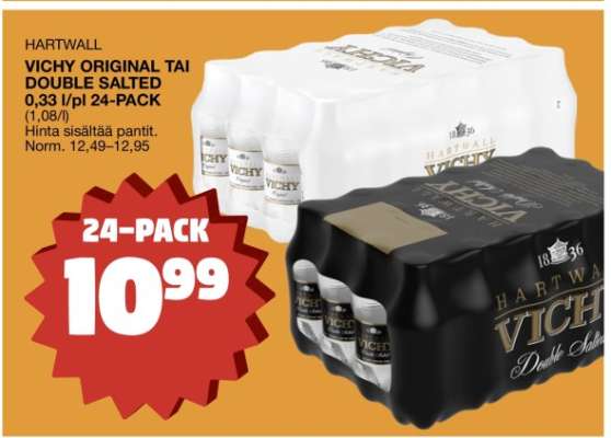 Hartwall VICHY ORIGINAL TAI DOUBLE SALTED