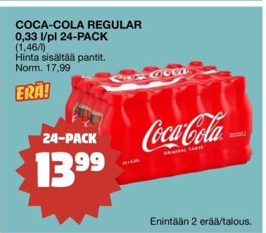 COCA-COLA REGULAR