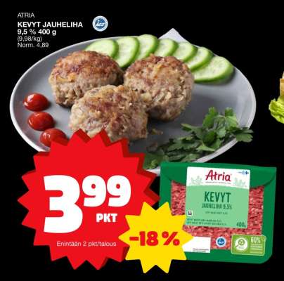 ATRIA KEVYT JAUHELIHA