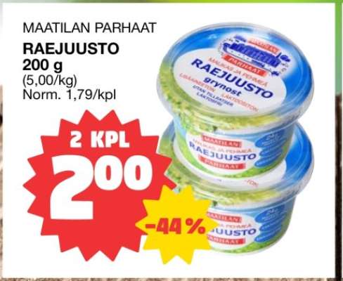 MAATILAN PARHAAT RAEJUUSTO