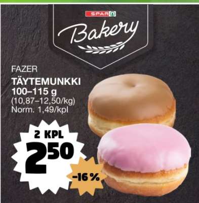 FAZER TÄYTEMUNKKI