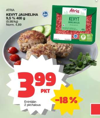 ATRIA KEVYT JAUHELIHA