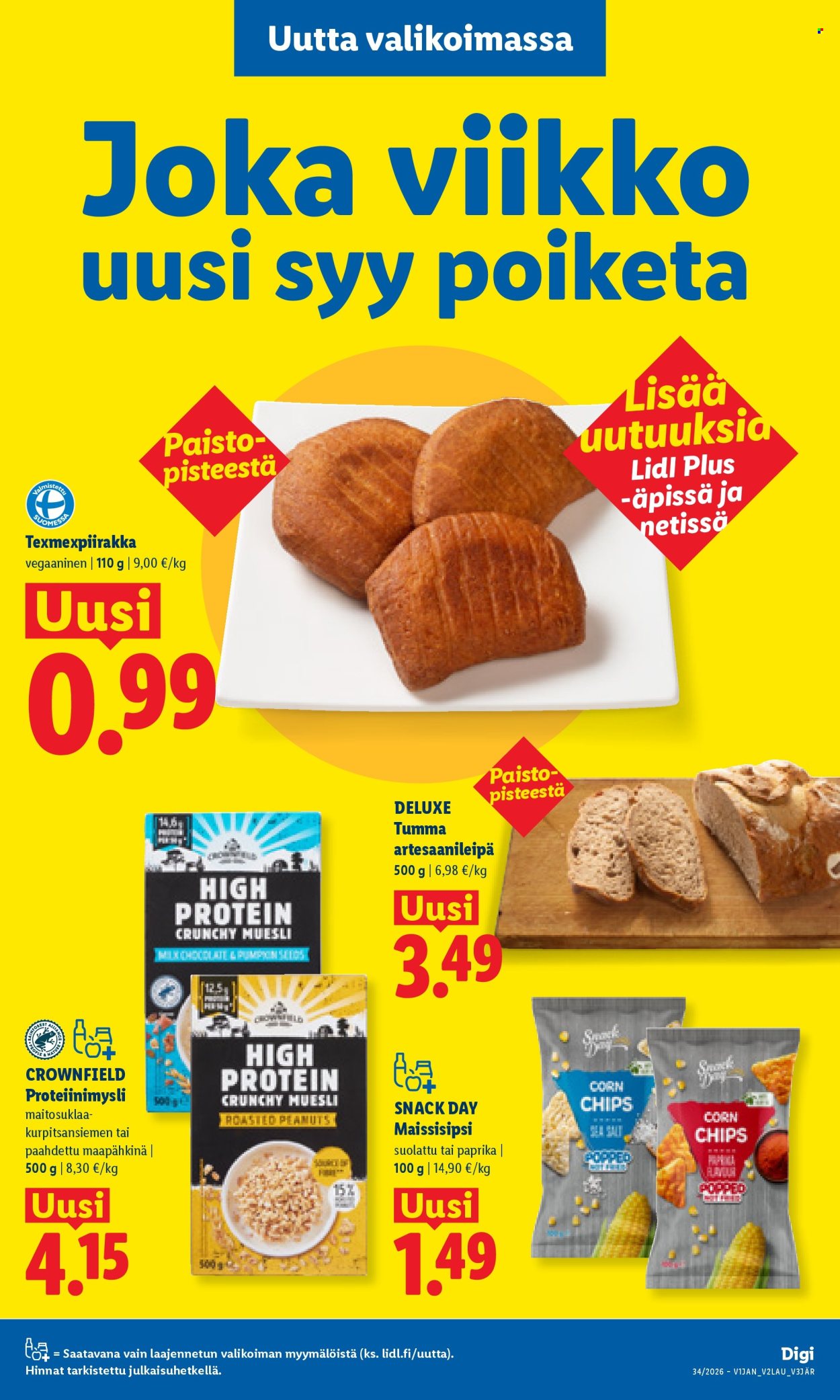 Lidl tarjouslehti  - 24.08.2026 - 26.08.2026. Sivu 5