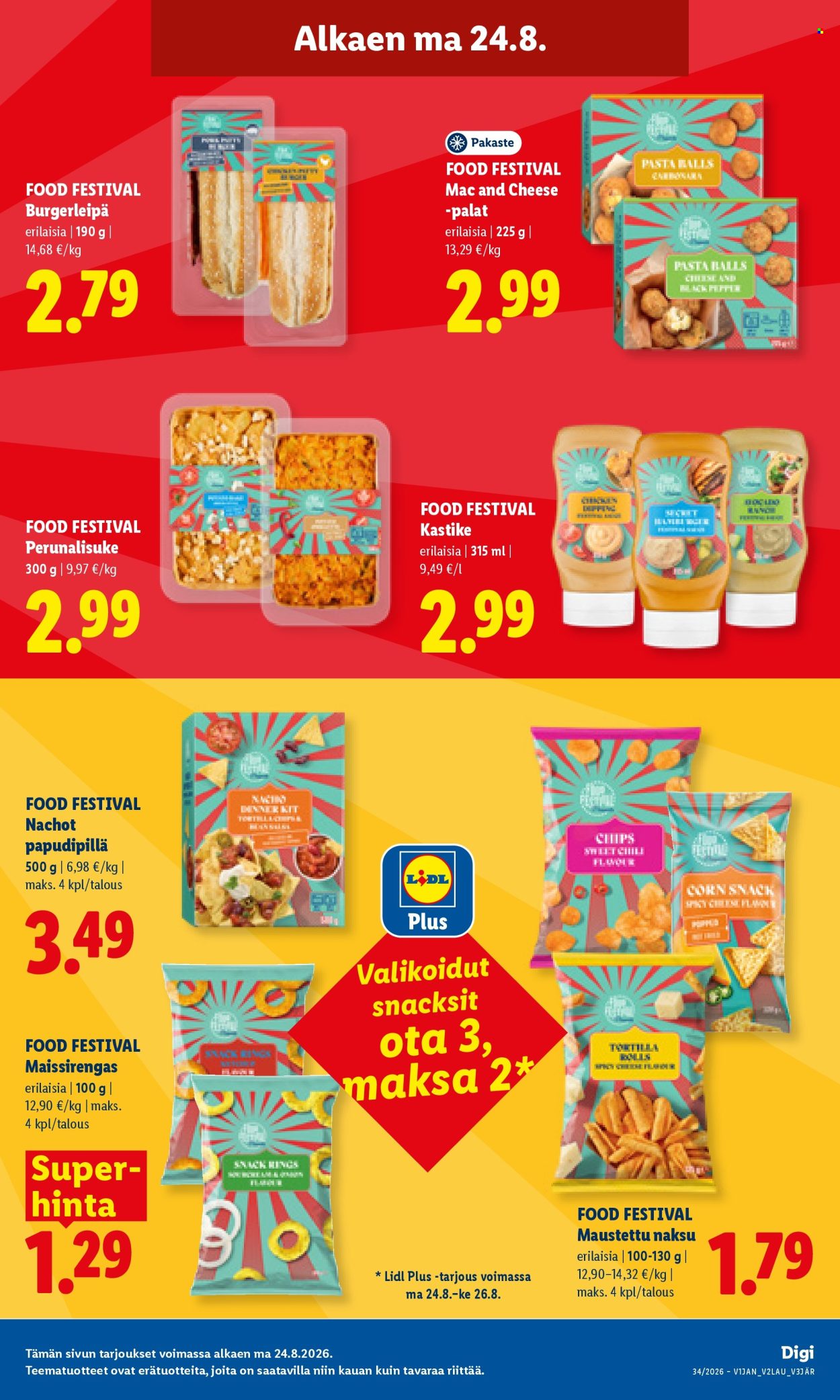 Lidl tarjouslehti  - 24.08.2026 - 26.08.2026. Sivu 11