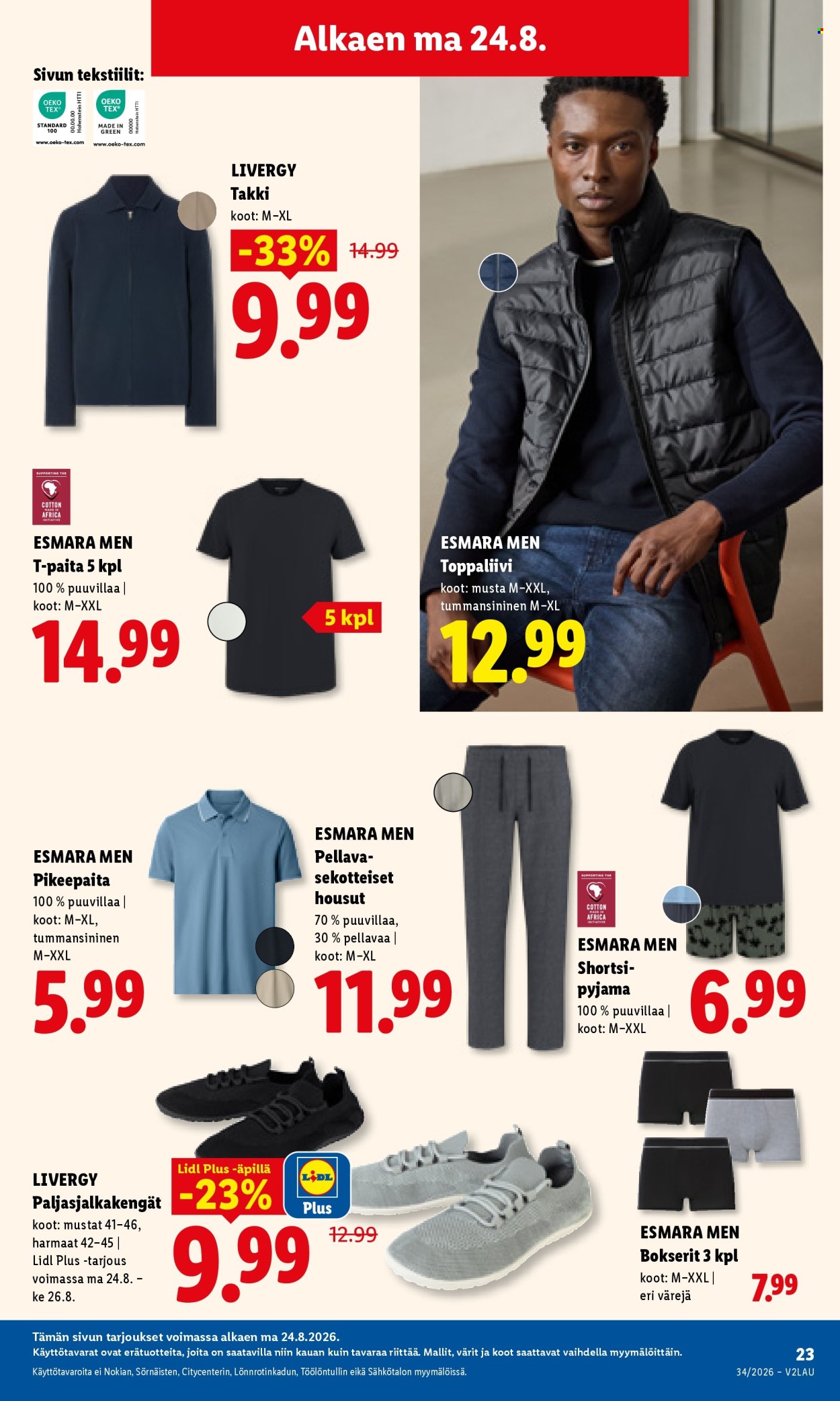 Lidl tarjouslehti  - 24.08.2026 - 26.08.2026. Sivu 17