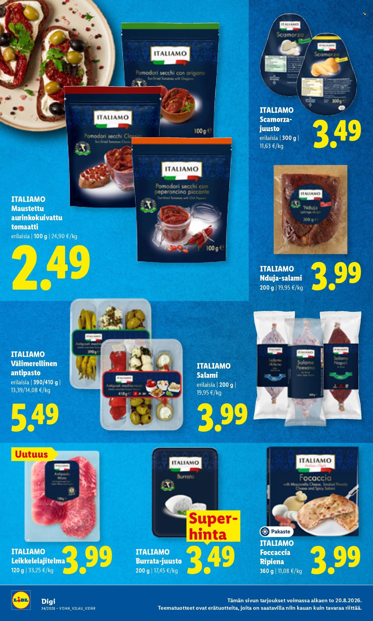 Lidl tarjouslehti  - 20.08.2026 - 23.08.2026. Sivu 10