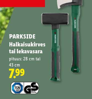 PARKSIDE Halkaisukirves tai lekavasara