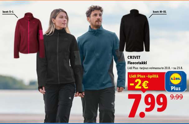 CRIVIT Fleecetakki