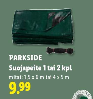 PARKSIDE Suojapeite 1 tai 2 kpl
