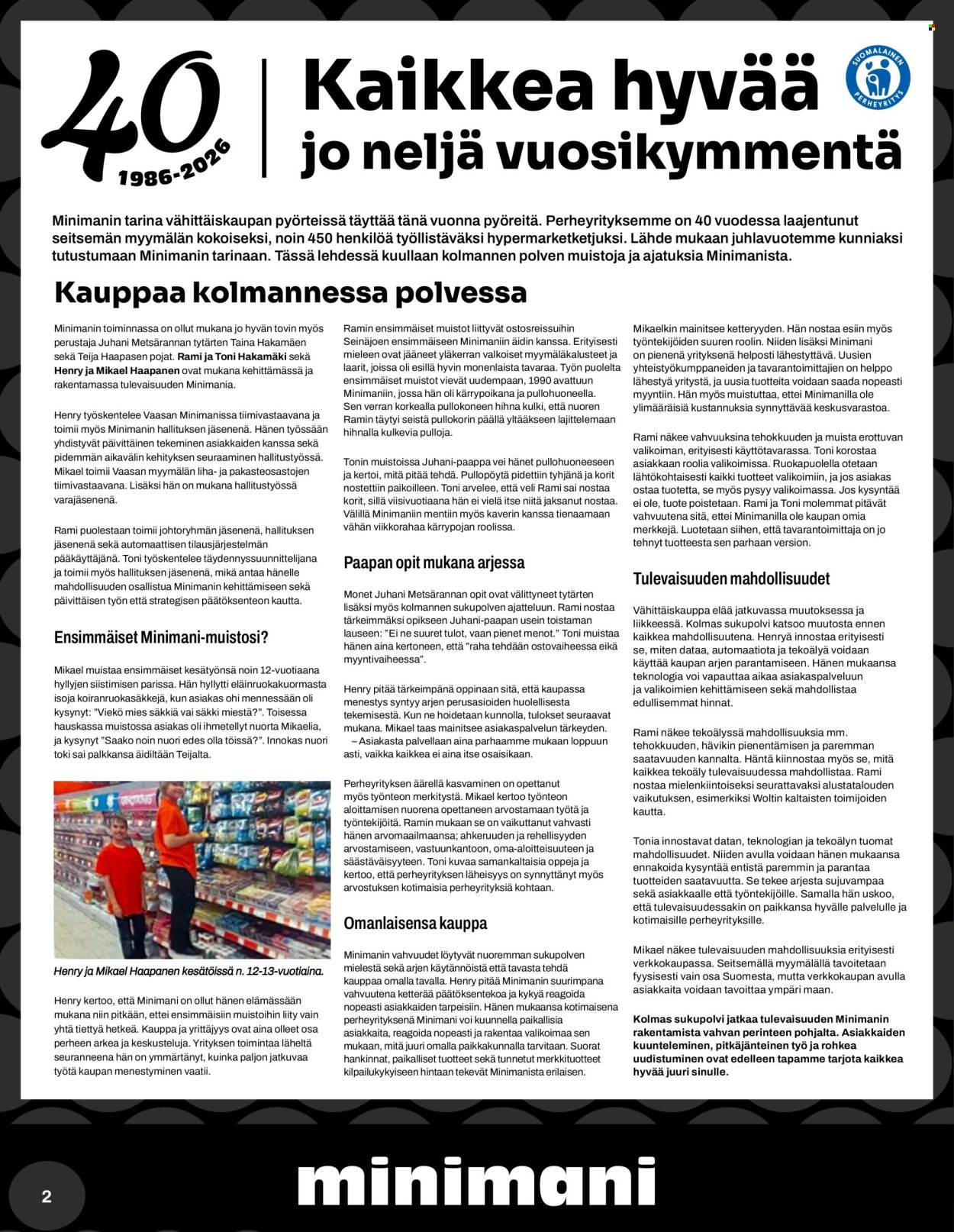 Minimani tarjouslehti  - 19.08.2026 - 23.08.2026. Sivu 2