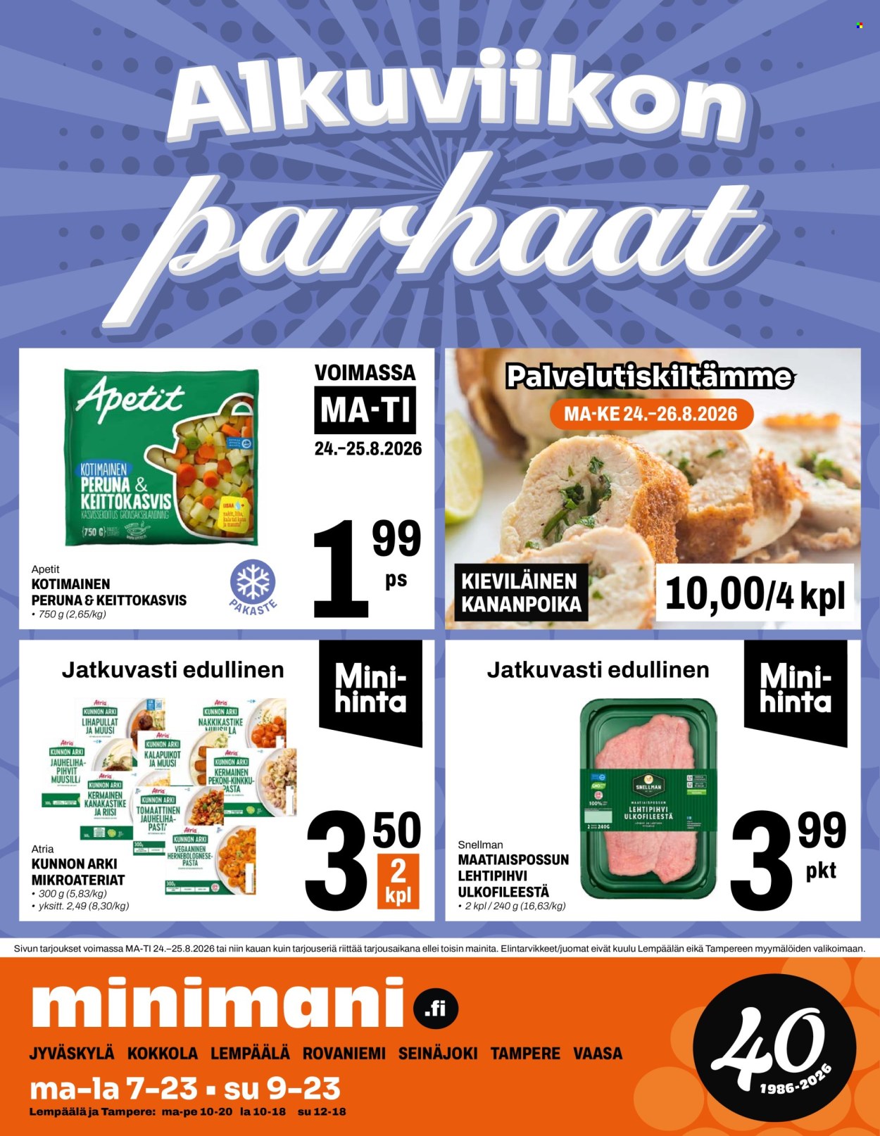 Minimani tarjouslehti  - 19.08.2026 - 23.08.2026. Sivu 12