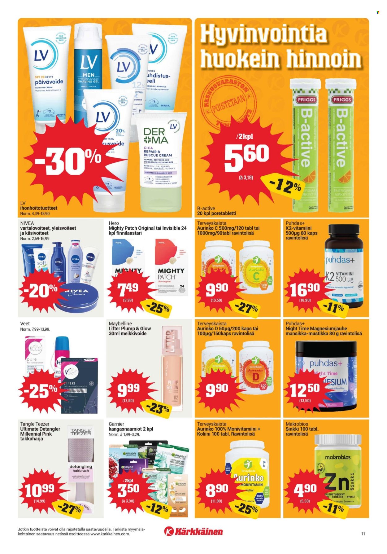 Kärkkäinen tarjouslehti  - 19.08.2026 - 01.09.2026. Sivu 11