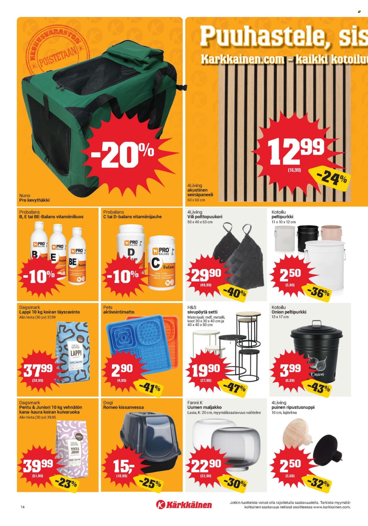 Kärkkäinen tarjouslehti  - 19.08.2026 - 01.09.2026. Sivu 14