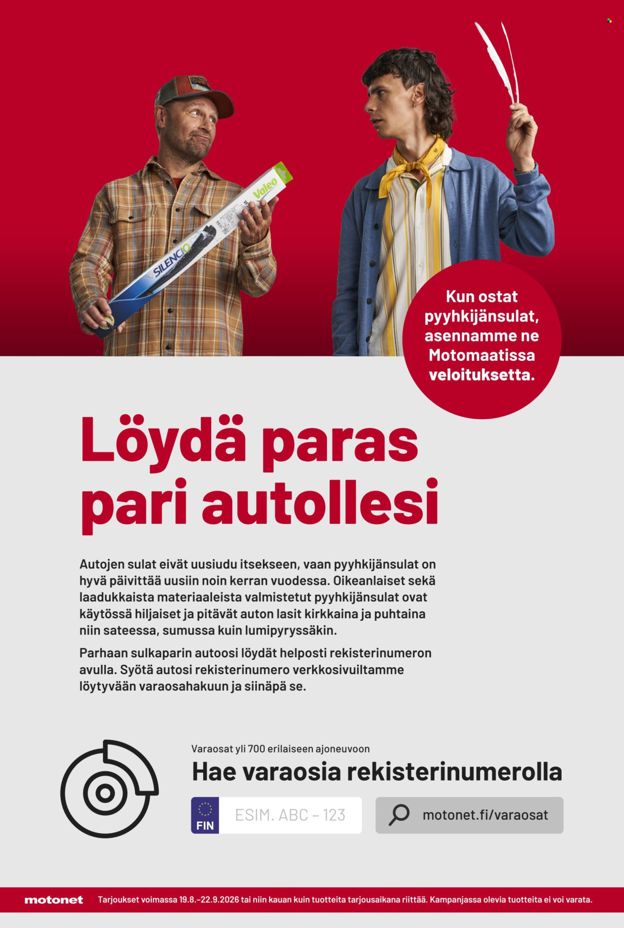 Motonet tarjouslehti  - 19.08.2026 - 22.09.2026. Sivu 10