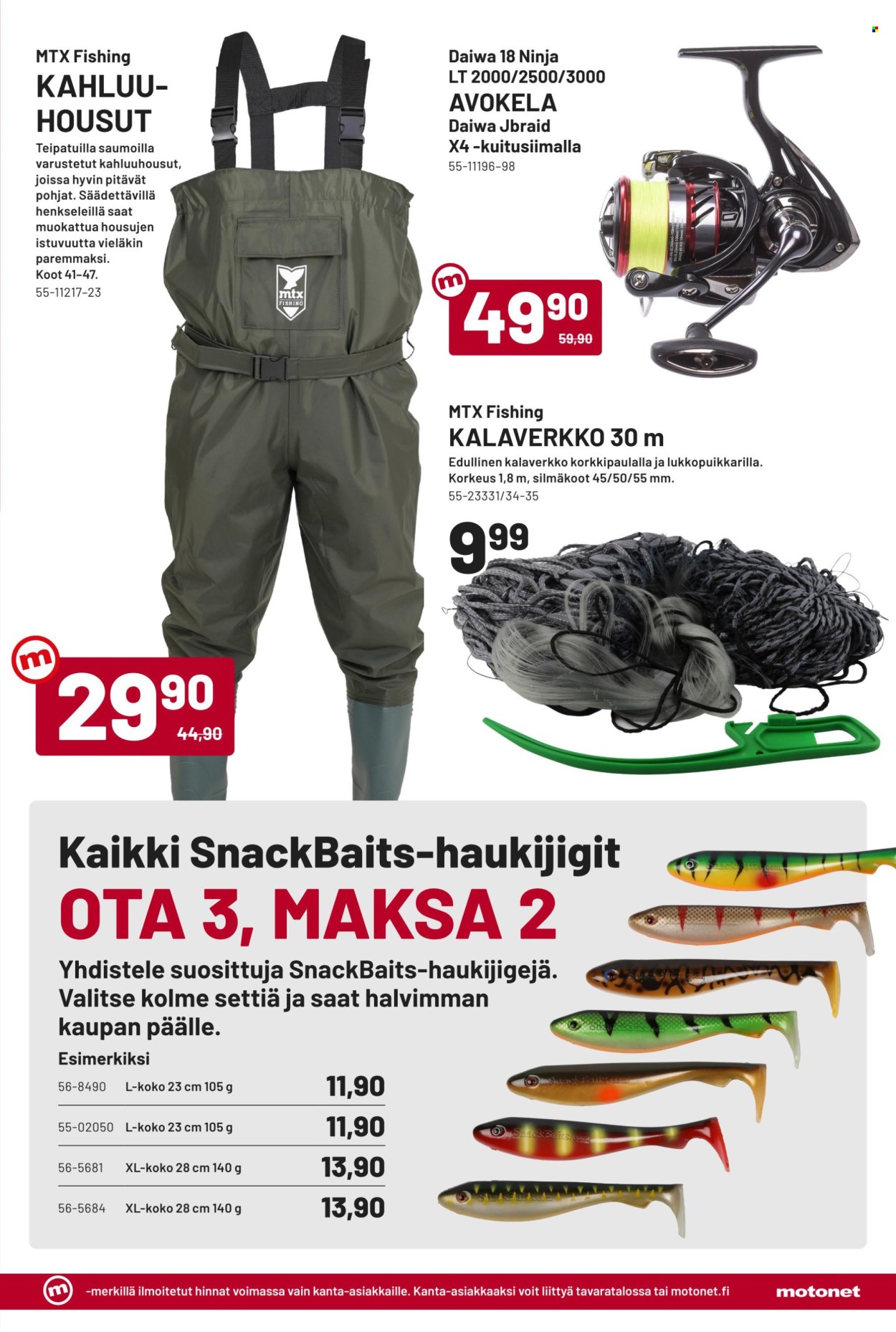 Motonet tarjouslehti  - 19.08.2026 - 22.09.2026. Sivu 11