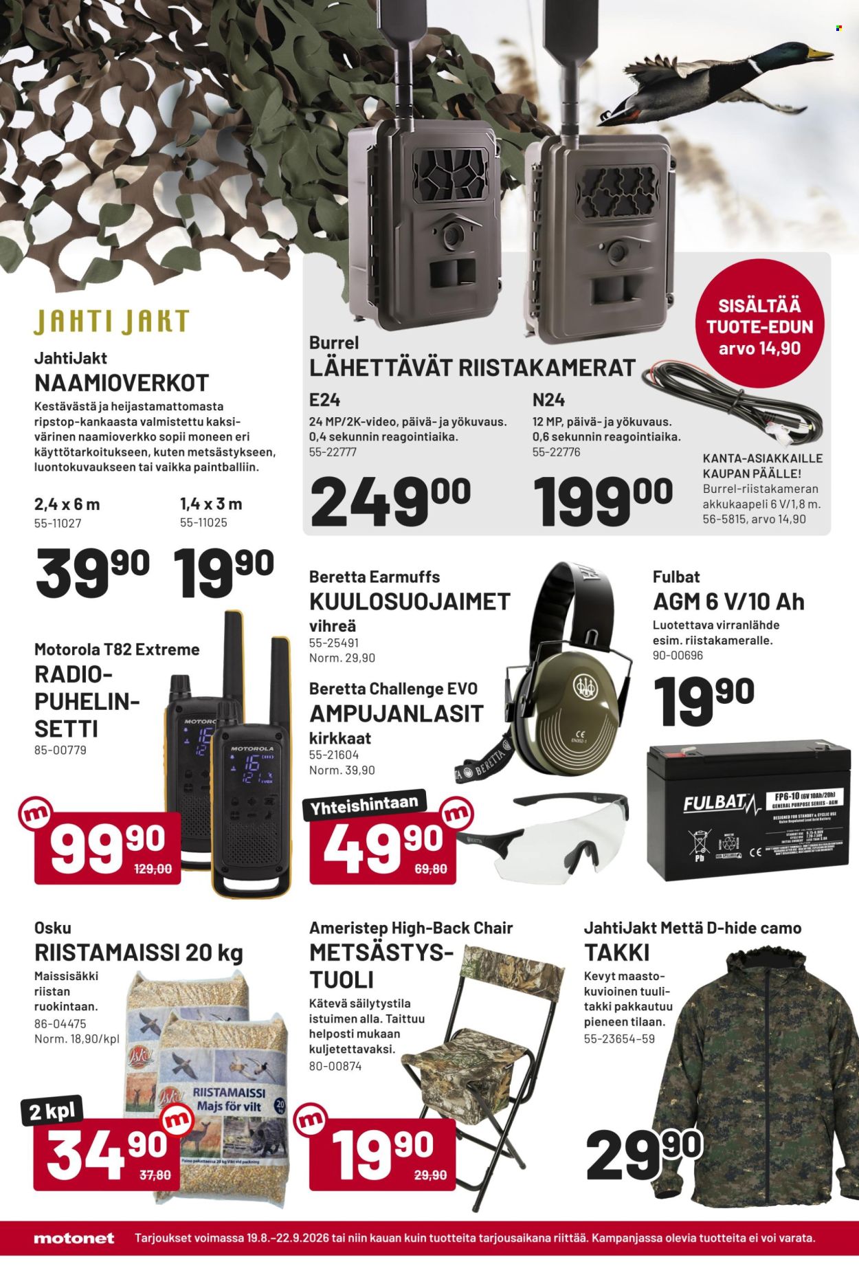 Motonet tarjouslehti  - 19.08.2026 - 22.09.2026. Sivu 14