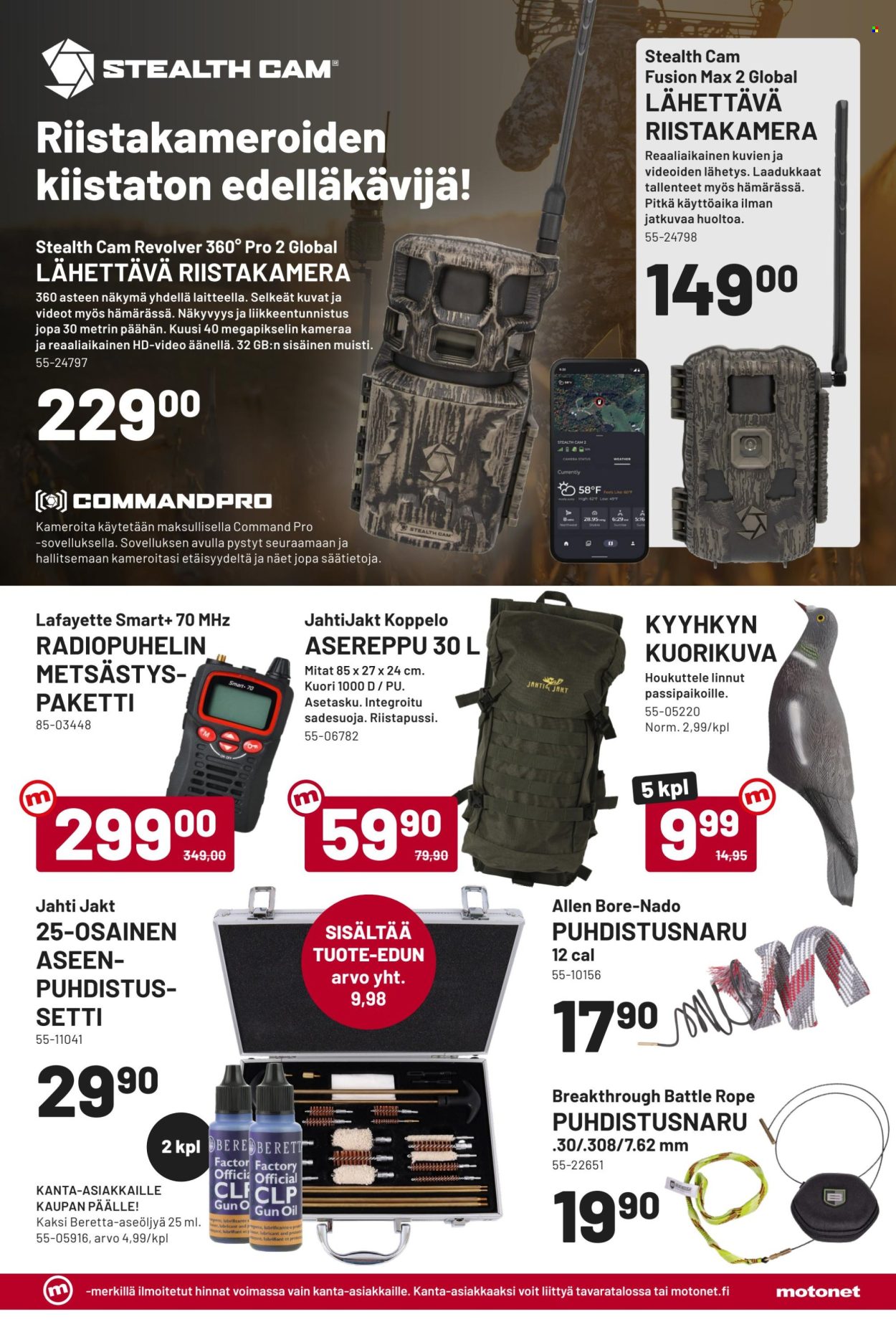 Motonet tarjouslehti  - 19.08.2026 - 22.09.2026. Sivu 15