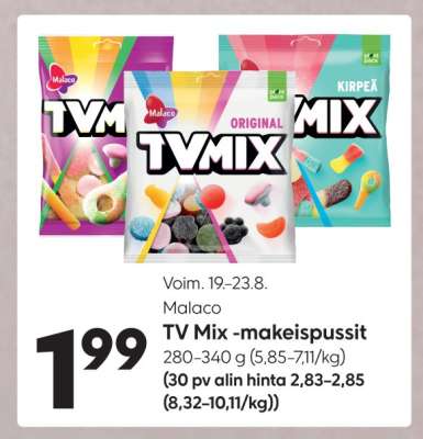 TV MIX MAKEISPUSSIT