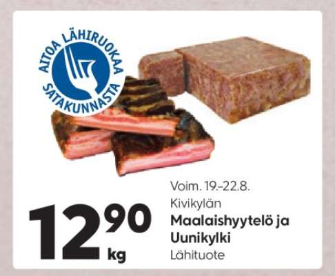 Kivikylän Maalaishyytelö ja Uunikylki