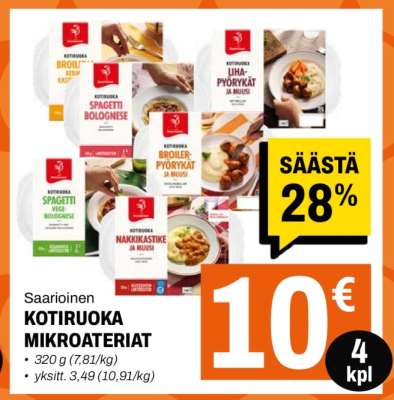 Saarioinen Kotiruoka-Mikroateriat