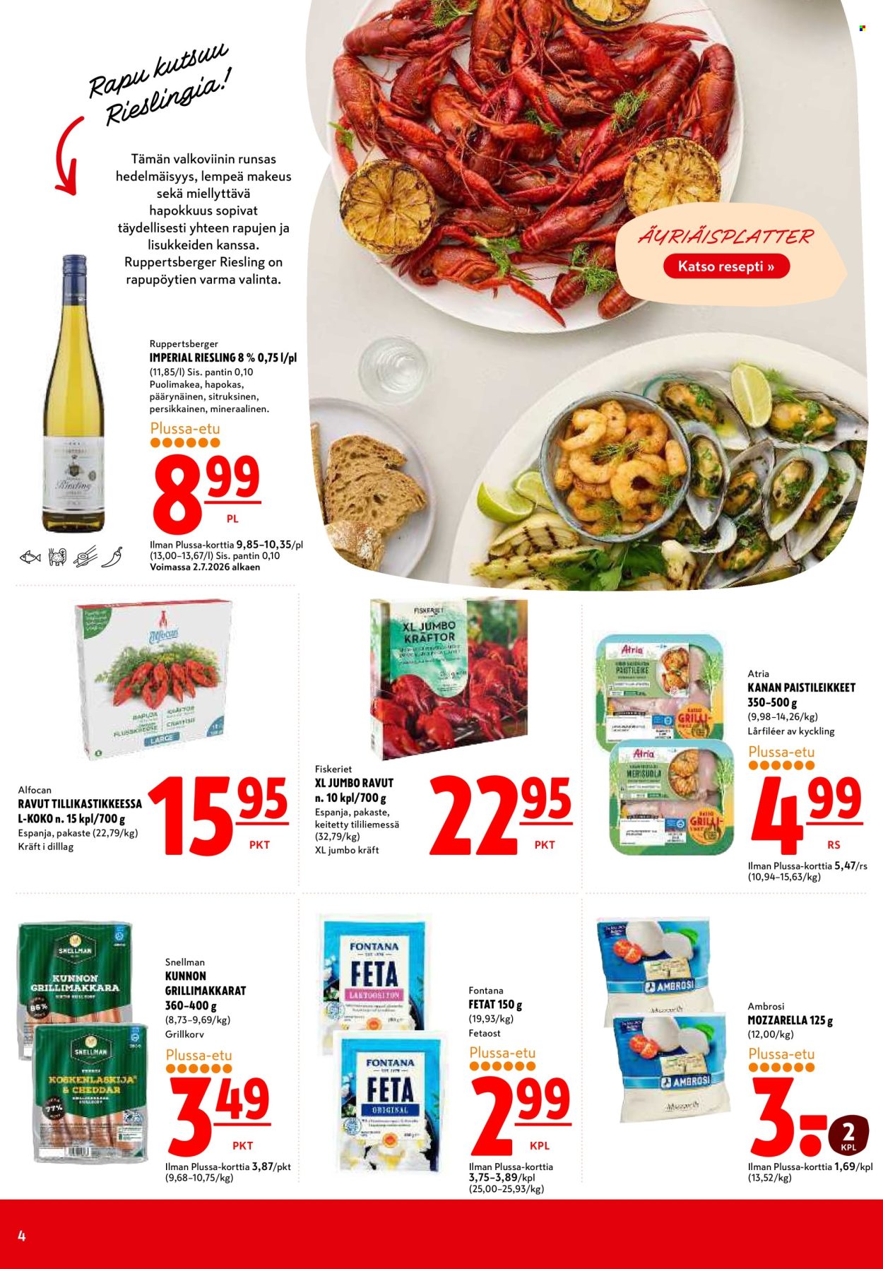 K-citymarket tarjouslehti  - 20.08.2026 - 23.08.2026. Sivu 4