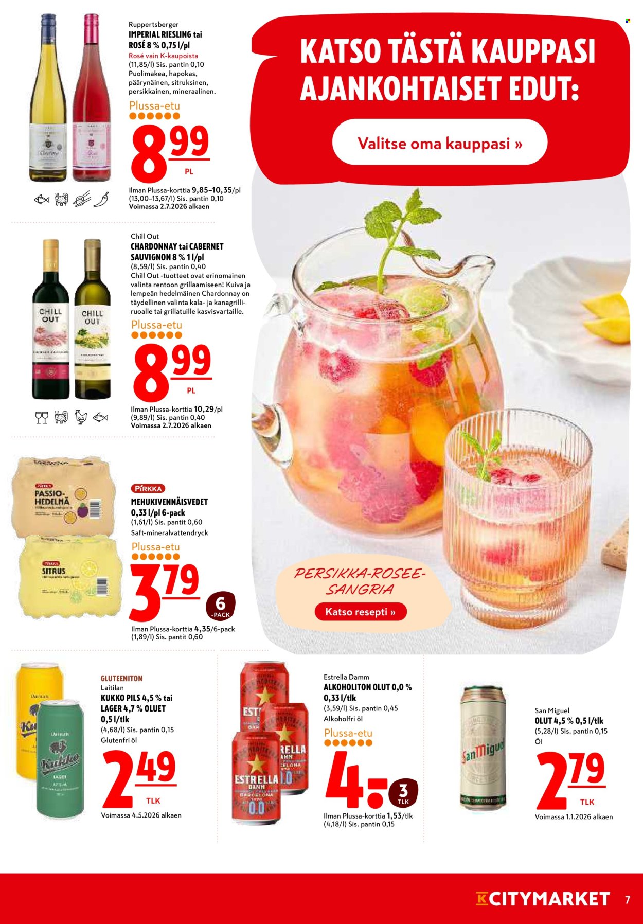 K-citymarket tarjouslehti  - 20.08.2026 - 23.08.2026. Sivu 7