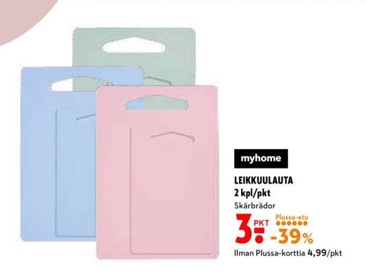 myhome LEIKKUULAUTA 2 kpl/pkt