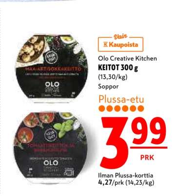 Olo CREATIVE KITCHEN KEITOT 300 g