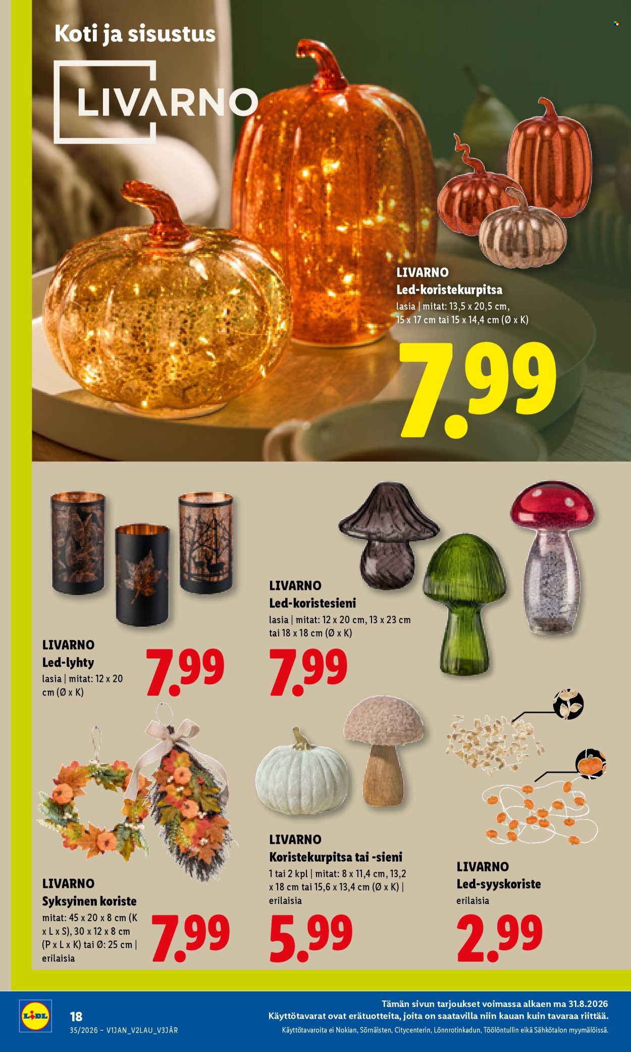 Lidl tarjouslehti  - 31.08.2026 - 02.09.2026. Sivu 6