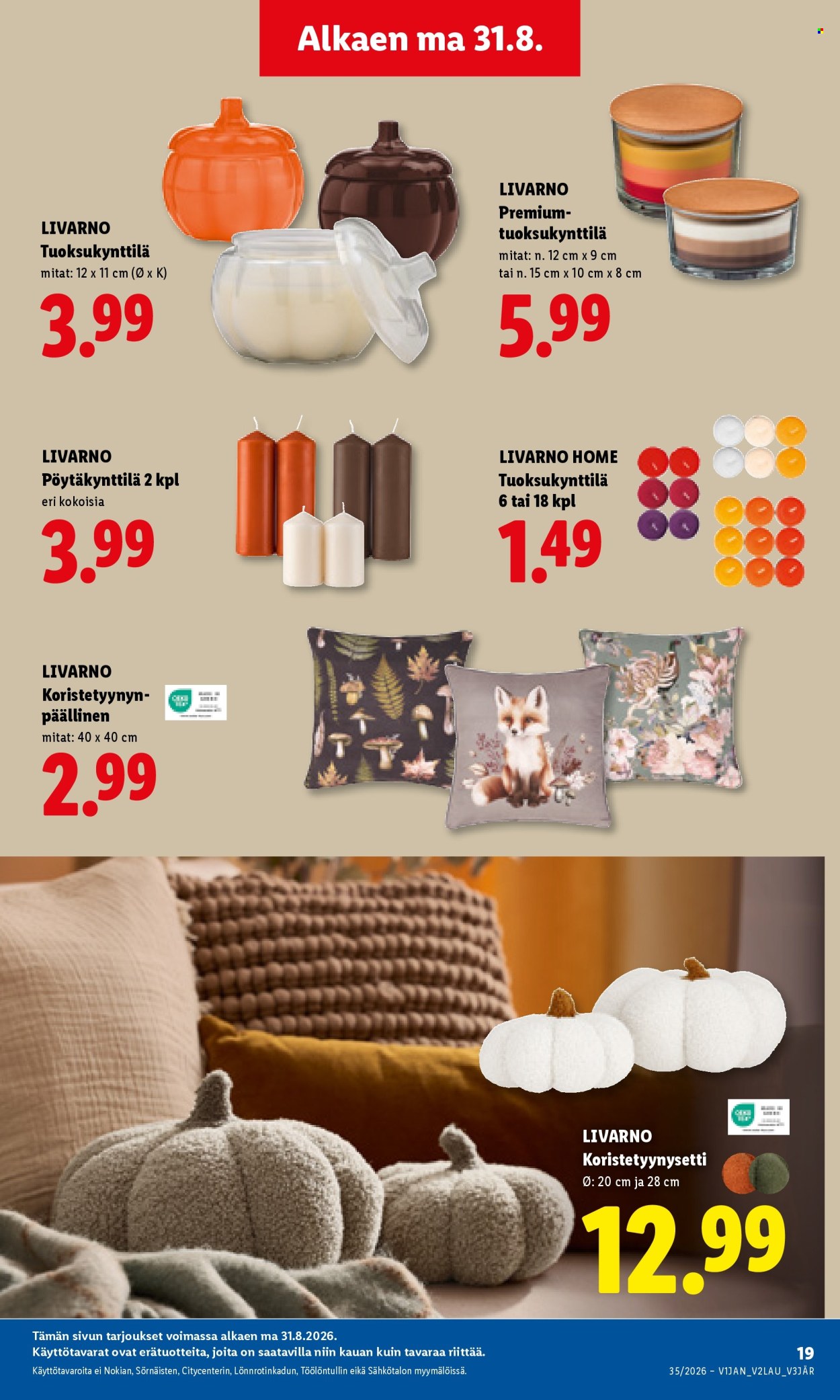 Lidl tarjouslehti  - 31.08.2026 - 02.09.2026. Sivu 7